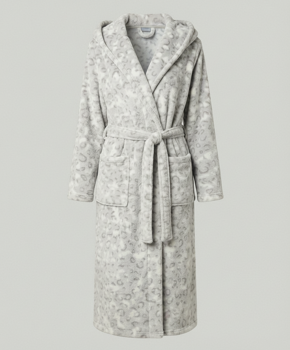 R&B | Robe mit Leopardmuster und Elegant Merkmalen