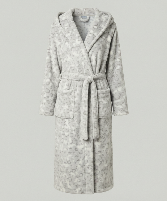 R&B | Robe mit Leopardmuster und Elegant Merkmalen