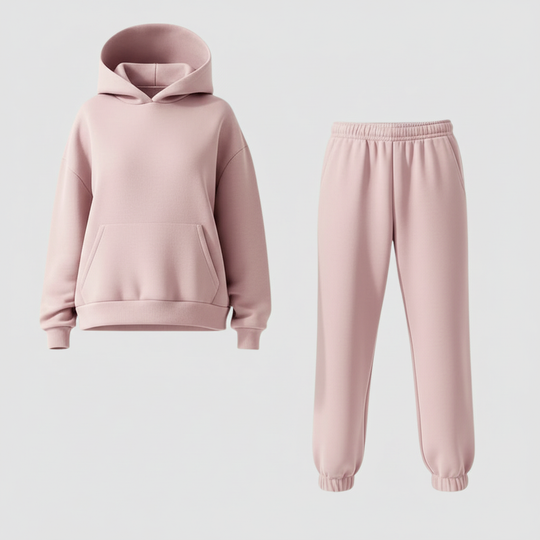 Jogging Set Damen Komfort Weiches Set Loungewear | R&B