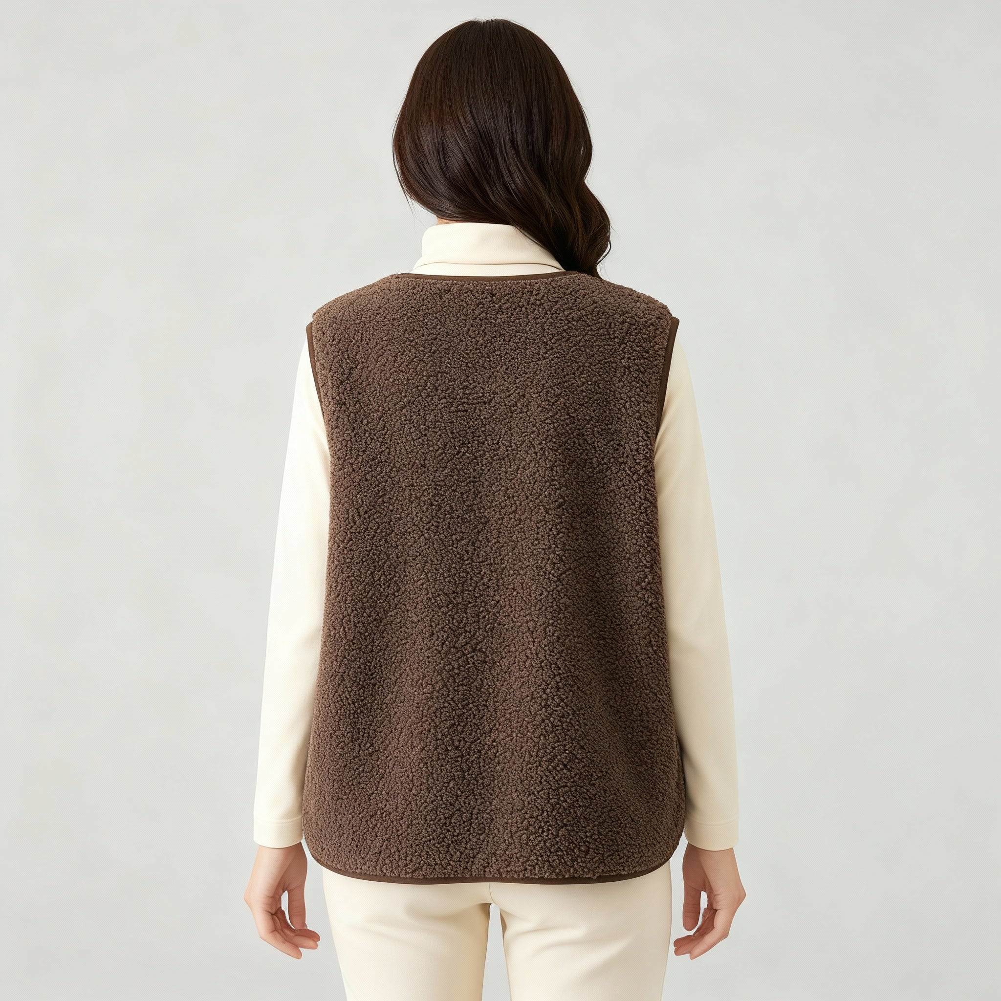Winter Warme Elegante Fleece Weste Damen | R&B