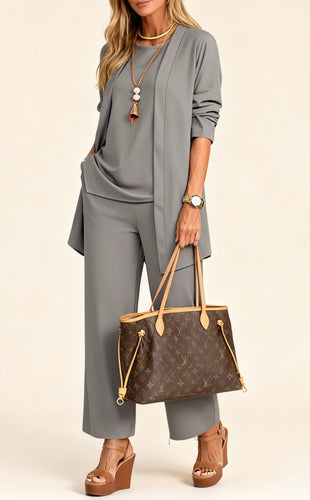R&B | Dreiteiliges Set – Oberteil & Hose für Damen