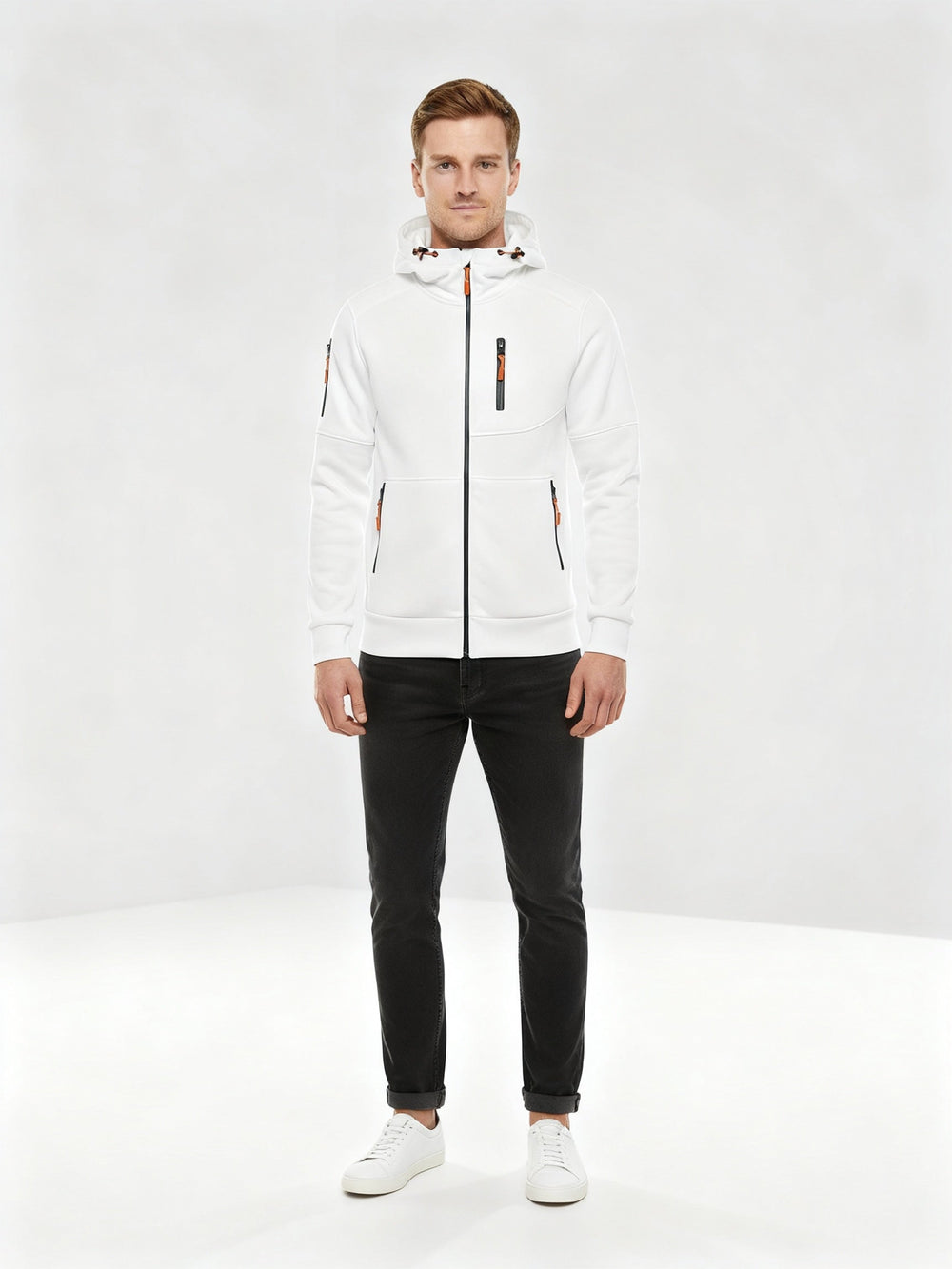 Herren Hoodie Mit Reißverschluss | R&B