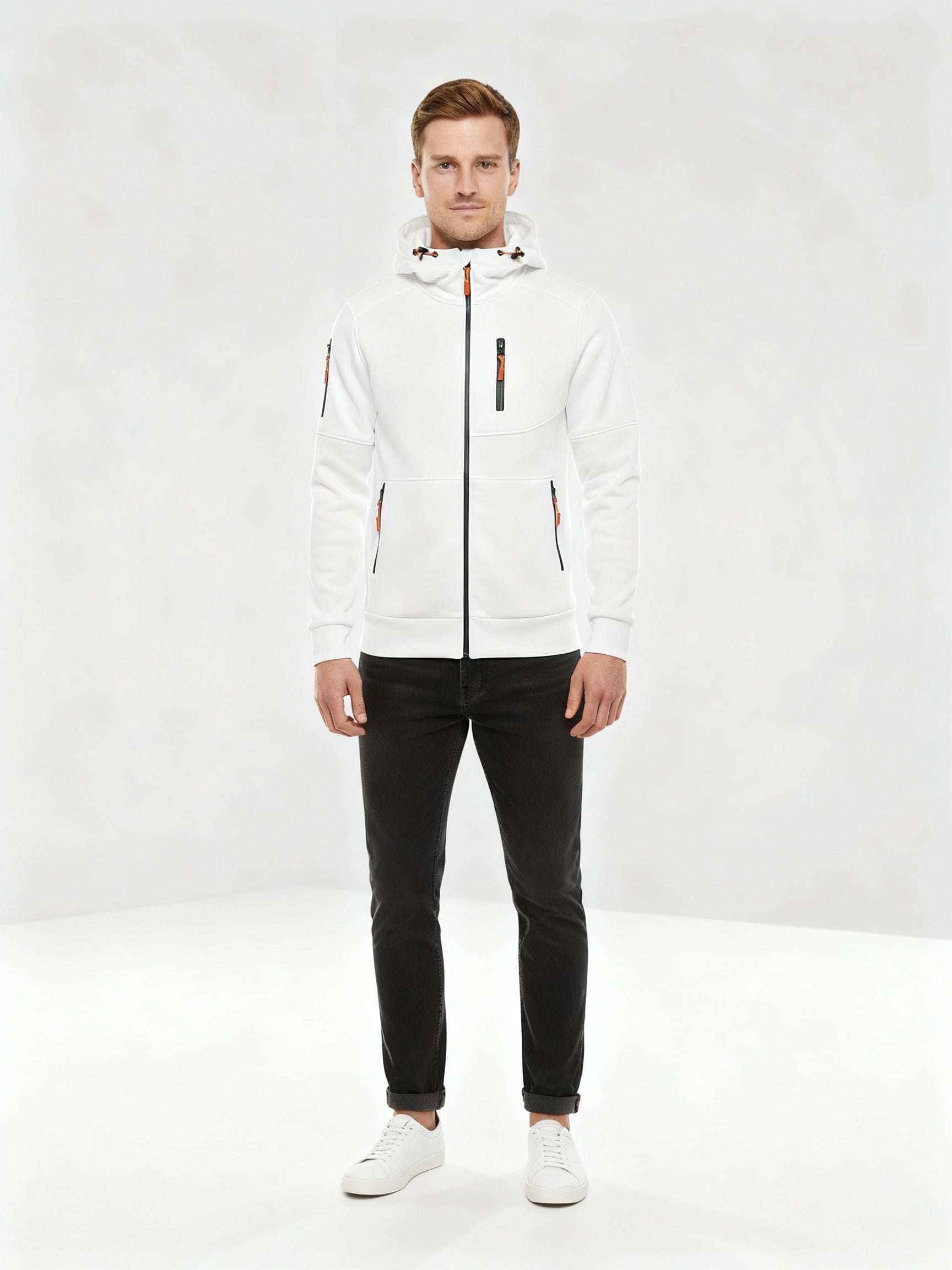 Herren Hoodie Mit Reißverschluss | R&B