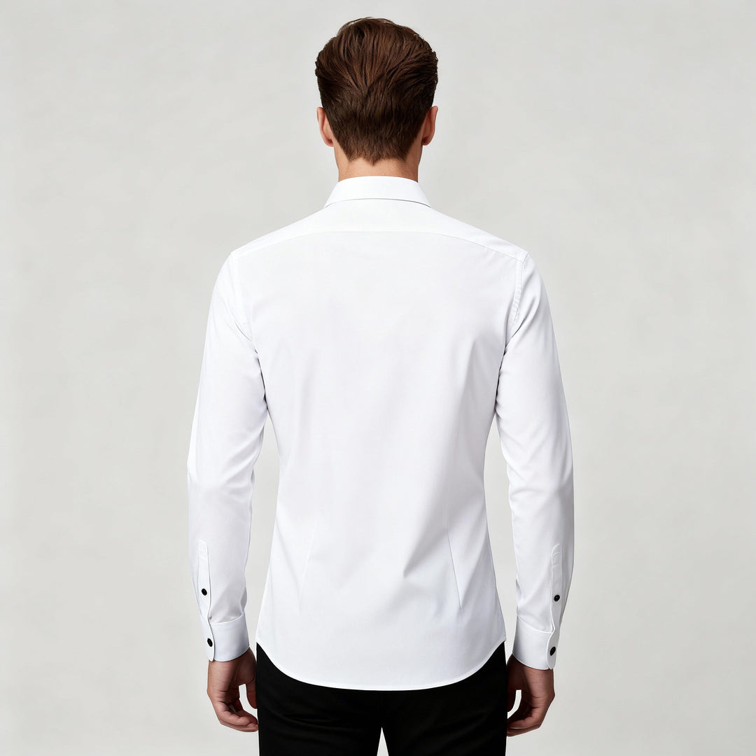 Bügelfreies Stretch Hemd Herren Slim Fit | R&B