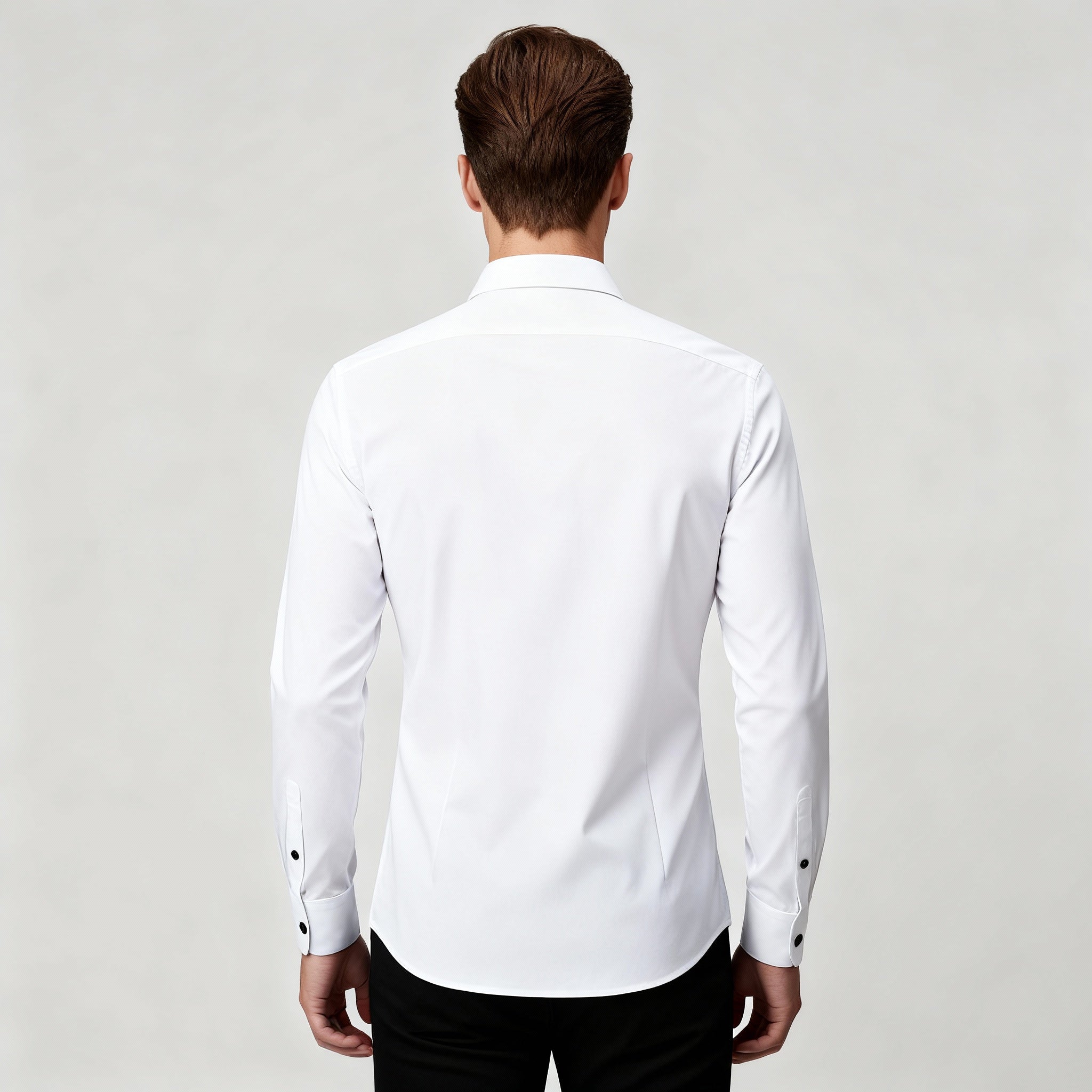 Bügelfreies Stretch Hemd Herren Slim Fit | R&B