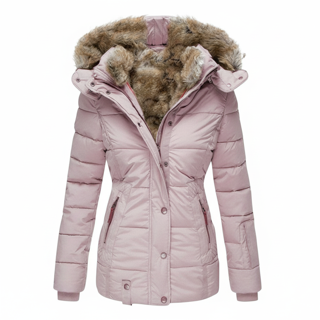Warme Gefütterte Winterjacke Damen | R&B