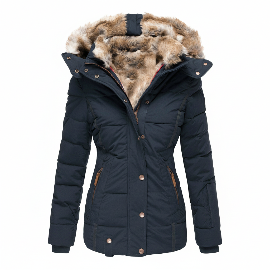 Warme Gefütterte Winterjacke Damen | R&B