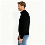 V-Ausschnitt Zipper Pullover