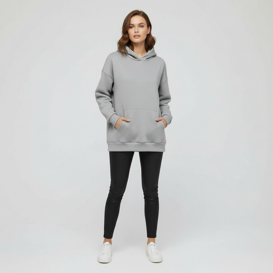Langärmeliger Hoodie Komfortabel und Modern | R&B