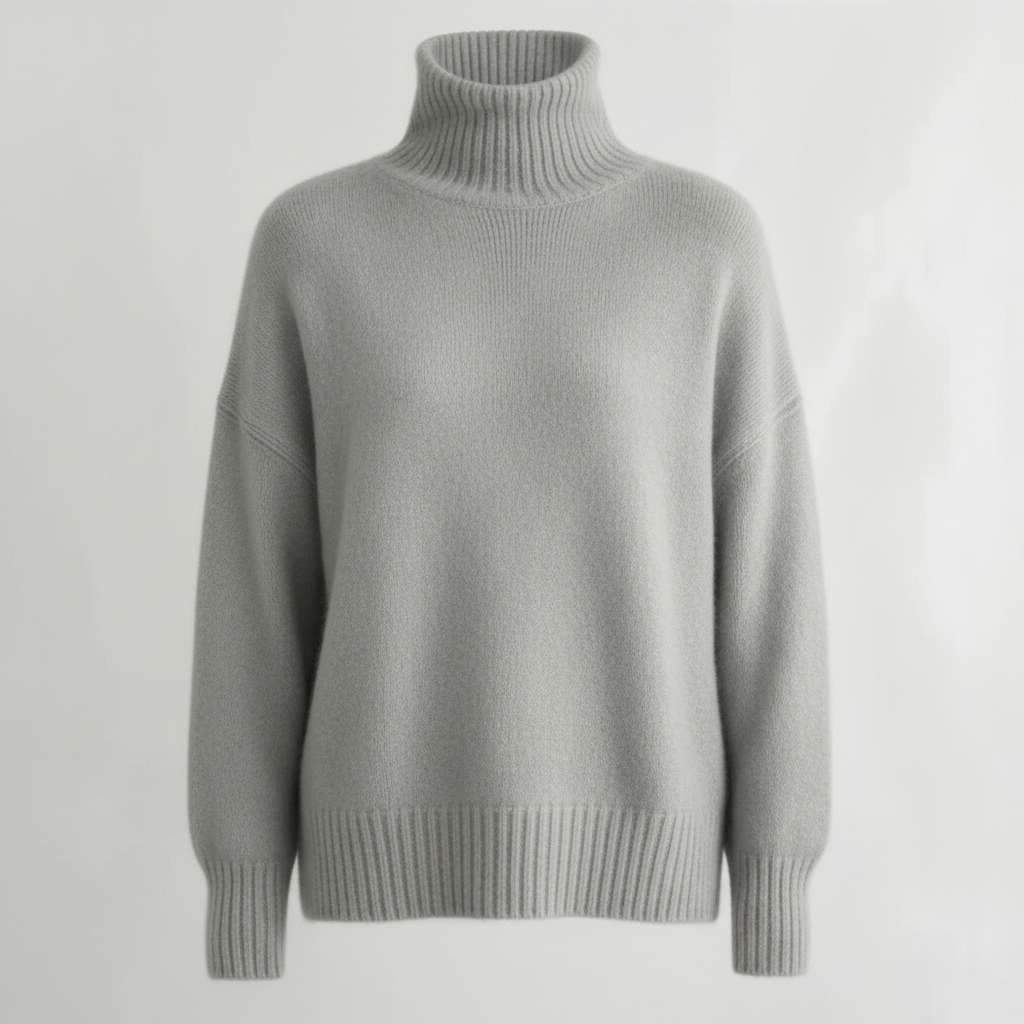 Rollkragenpullover Damen Komfort | R&B