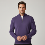 Eleganter Merino Komfort Pullover Damen Reißverschluss Moderne Strickware | R&B