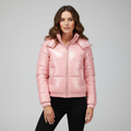Glänzende Wasserabweisende Thermo Komfort Winterjacke Damen | R&B