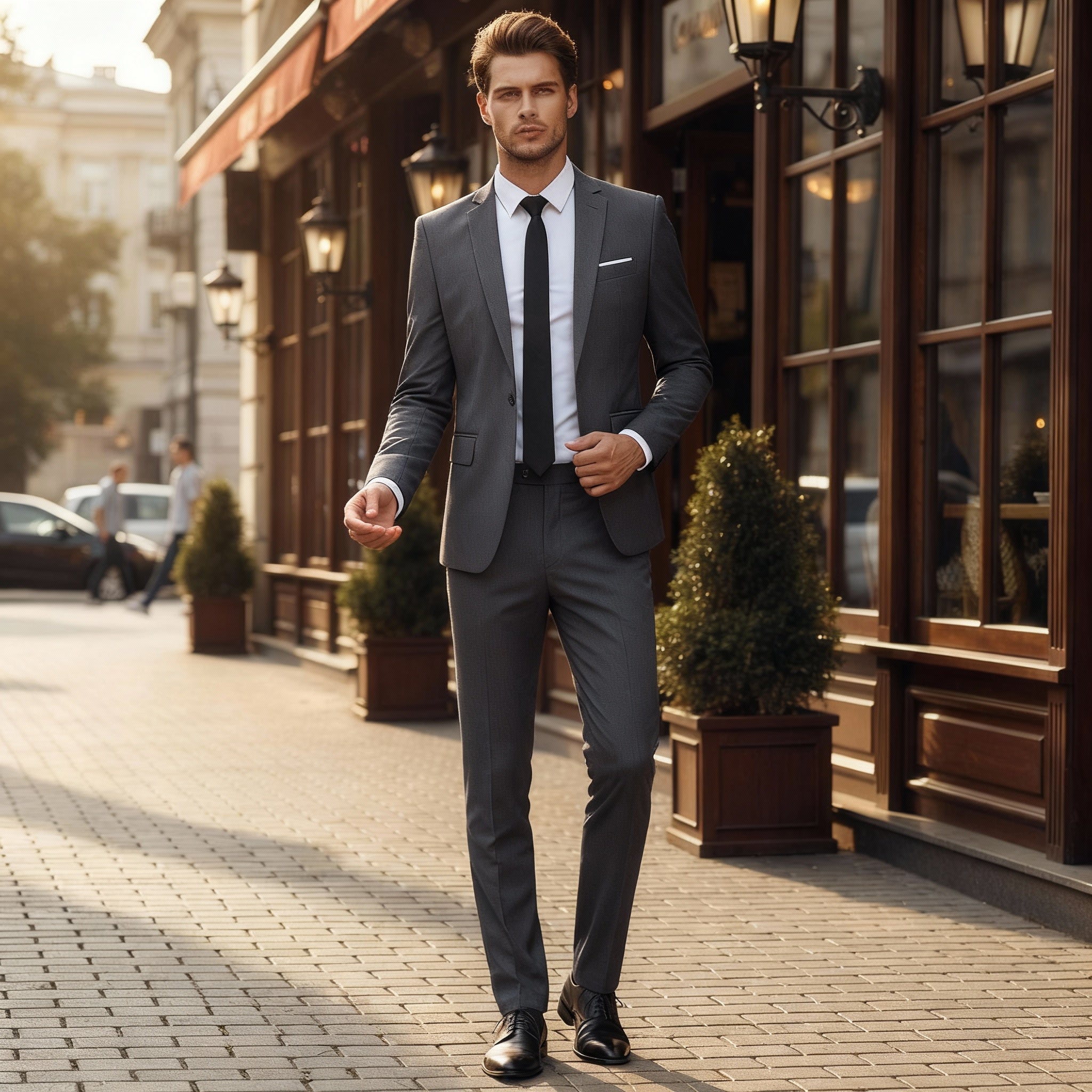 R&B | Herren Business Anzug 2-teilig | Sakko & Hose