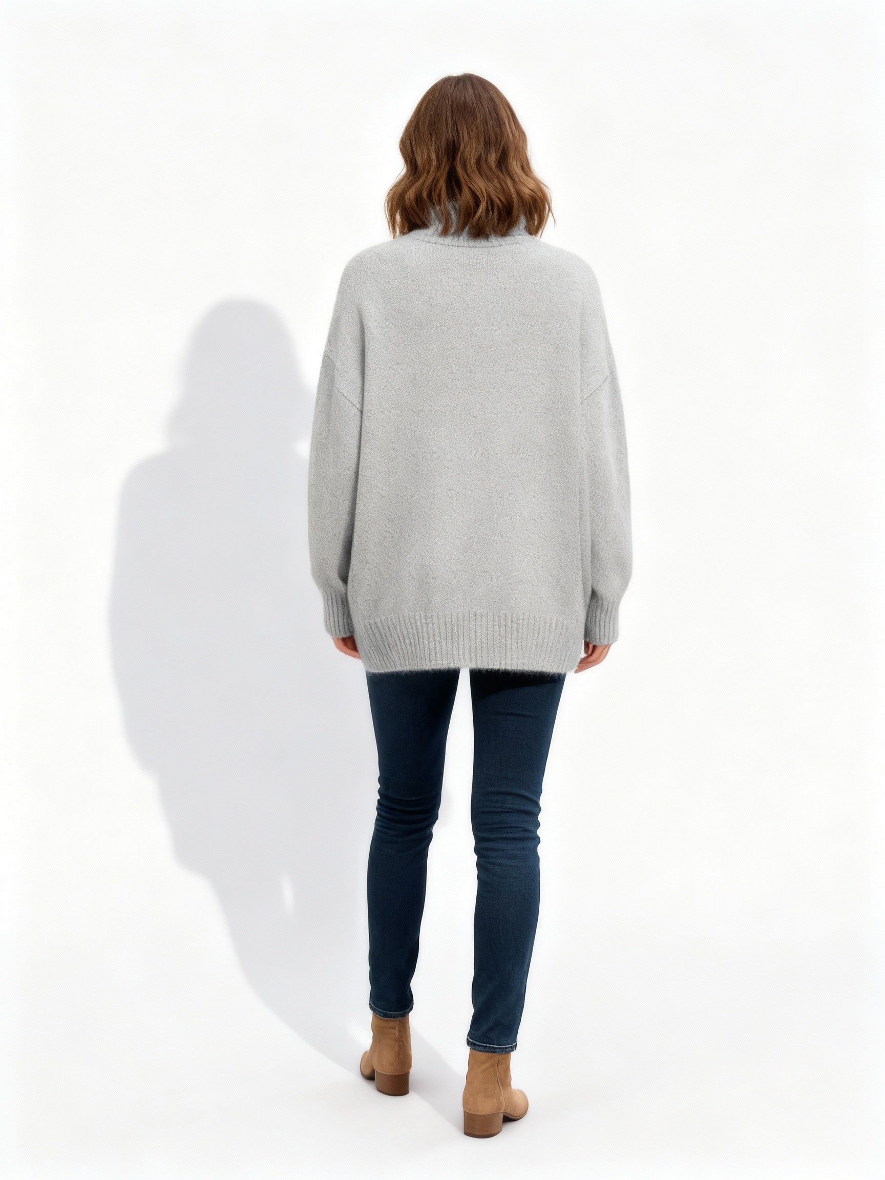 Luxuriöser Wärmender Damen Rollkragenpullover