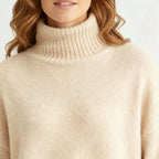 Rollkragenpullover Damen Komfort | R&B