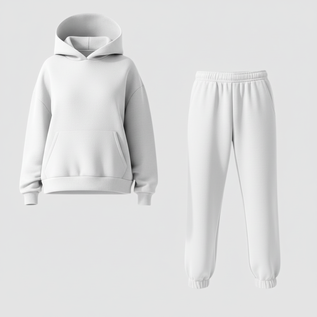 Jogging Set Damen Komfort Weiches Set Loungewear | R&B