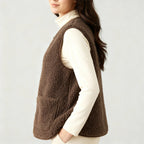 Winter Warme Elegante Fleece Weste Damen | R&B