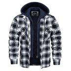 R&B | Karierter Herrenmantel mit Klassischem Touch
