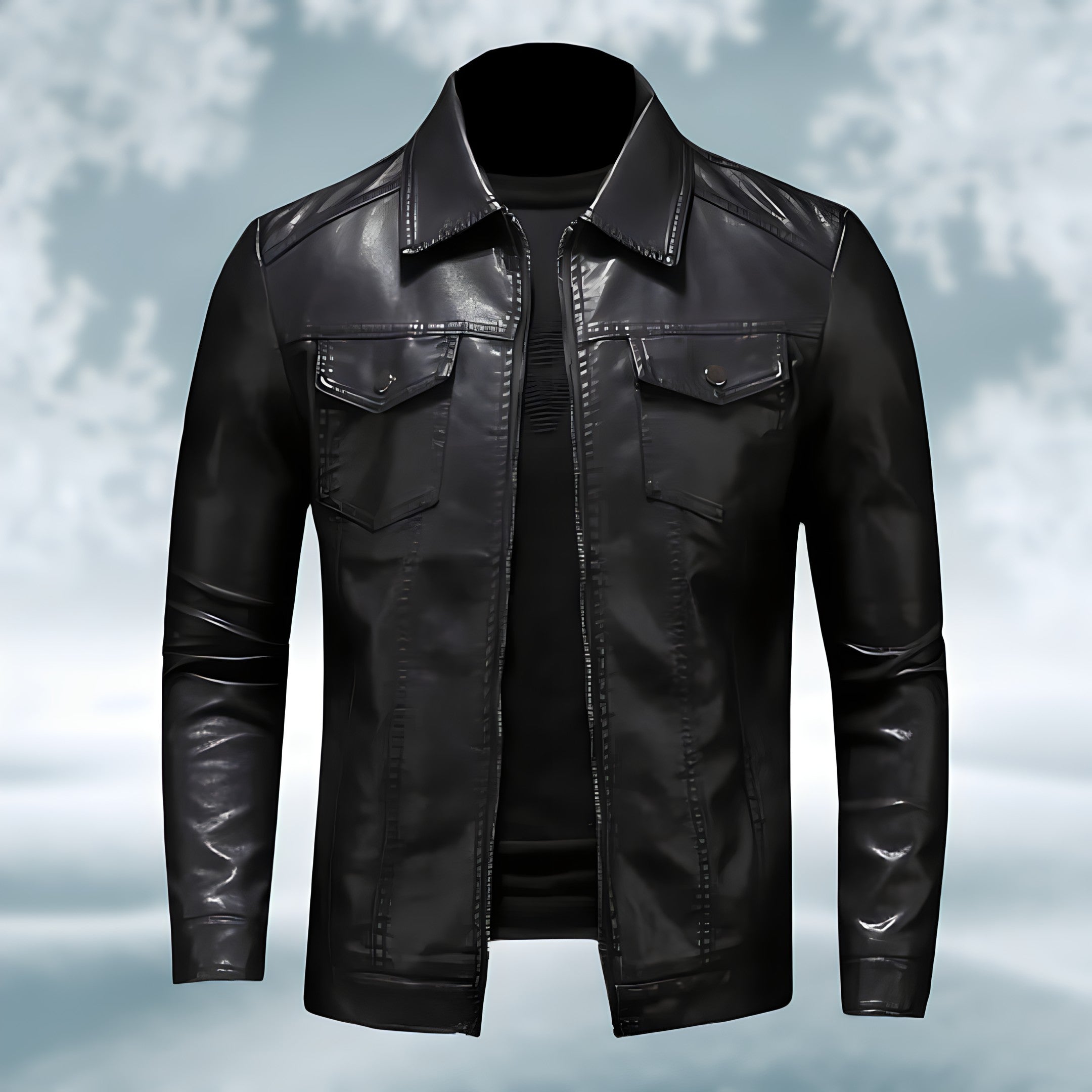 R&B | Stilvolle und Bequeme Schwarze jacke für Männer