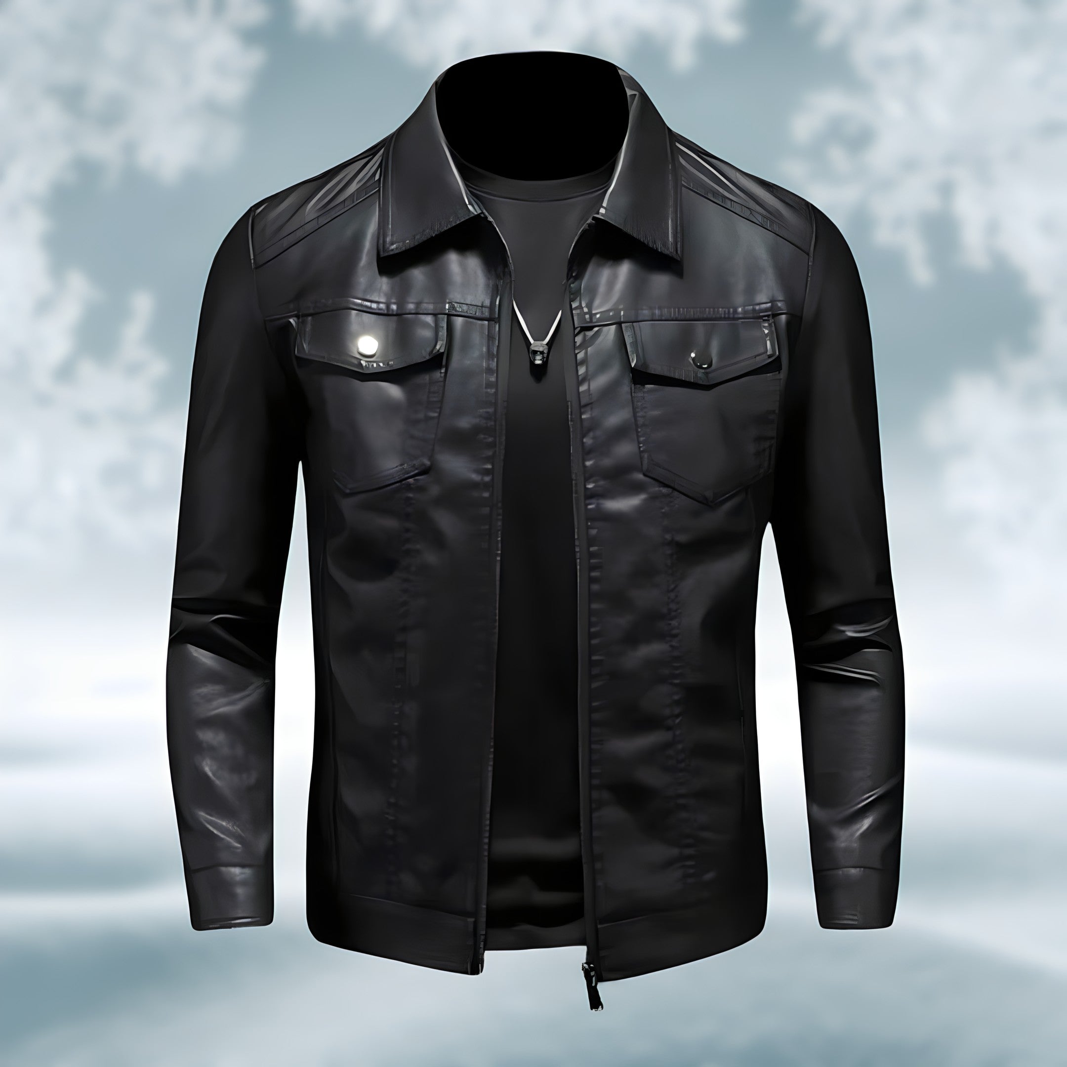 R&B | Stilvolle und Bequeme Schwarze jacke für Männer