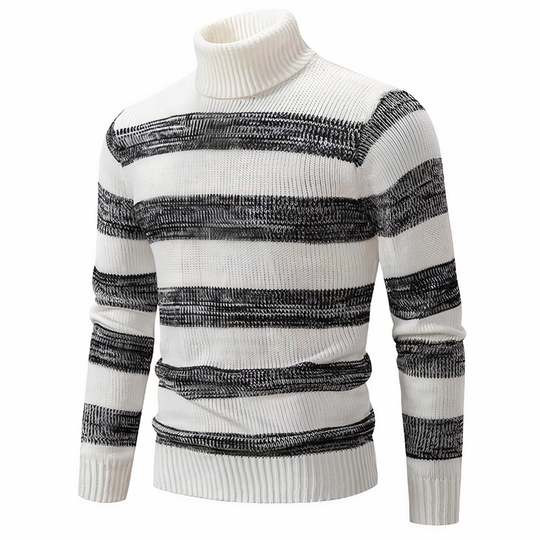 R&B | Stilvoll Patchwork Strickpullover für Männer