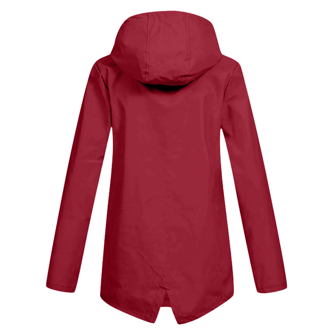 R&B | Regenjacke mit Kapuze für Damen