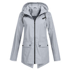 R&B | Regenjacke mit Kapuze für Damen