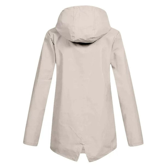 R&B | Damen wasserdichte Jacke mit Kapuze