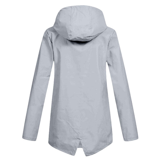 R&B | Damen Regenjacke - mit Kapuze