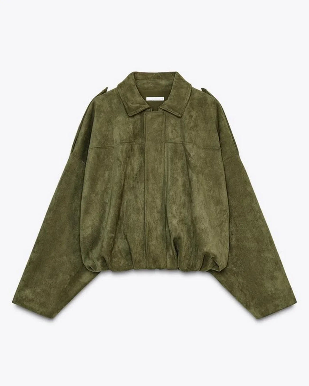 R&B | Oversized Damenjacke aus veganem Wildleder