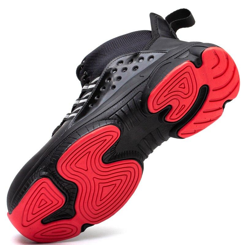 Männer Arbeit Sicherheit Schuhe Bau Anti-smash Punktion-Proof Unzerstörbar Boot R&B