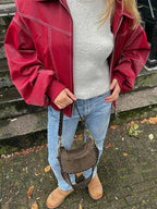 R&B | Rote Vintage jacke für Damen