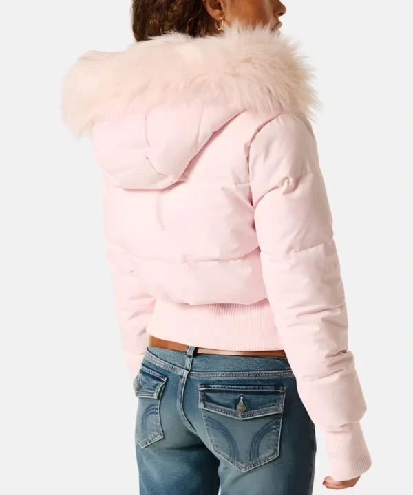 Damen Gesteppt Winterjacke mit Warm & Abnehmbarer Kapuze | R&B