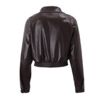 R&B | Übergroße Kunstlederjacke