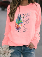 R&B | Bedruckter Winterpullover