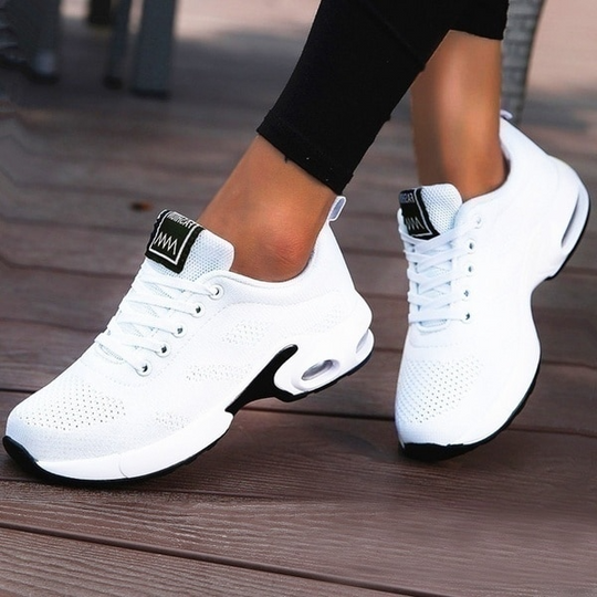 Damen Sneaker Bequem Gummi Orthopädisch R&B