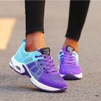 Damen Sneaker Bequem Gummi Orthopädisch R&B