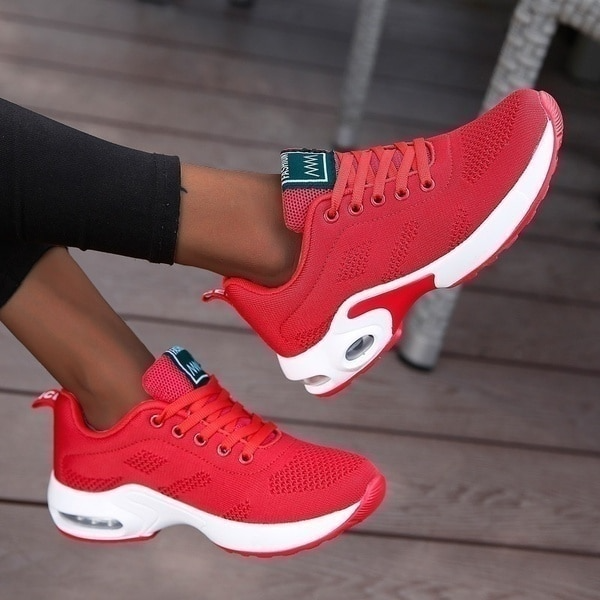 Damen Sneaker Bequem Gummi Orthopädisch R&B