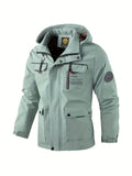 R&B | Herren Kapuzen Utility Jacke