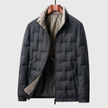 R&B | Herren Stepp-Pufferjacke - Hoher Kragen und Voller Reißverschluss