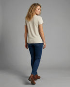 Figurbetontes Kurzarm T-Shirt im koreanischen Stil für Damen Sommer