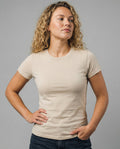 Figurbetontes Kurzarm T-Shirt im koreanischen Stil für Damen Sommer