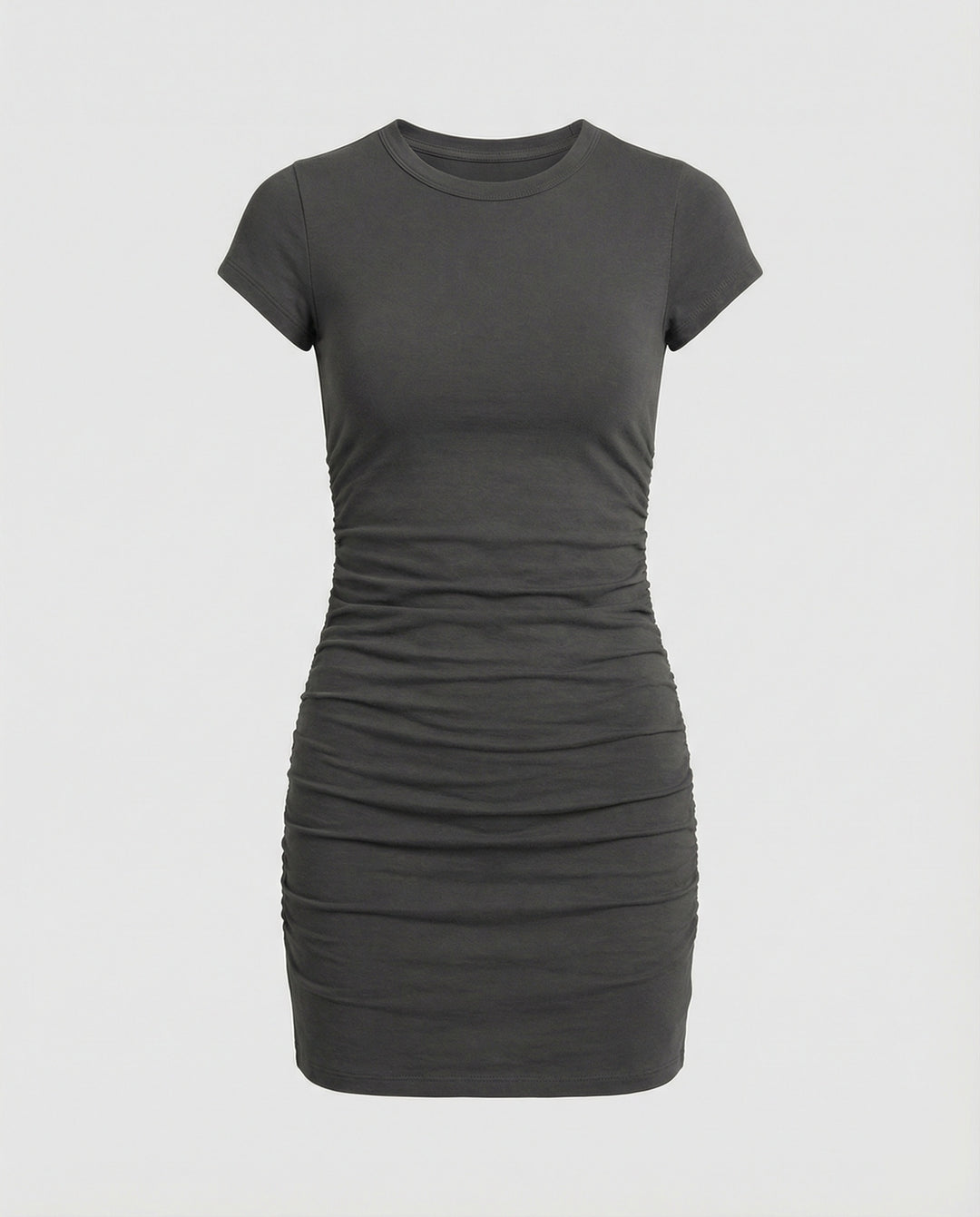 Figurbetontes Mini-Kleid mit Raffungen für den Sommer