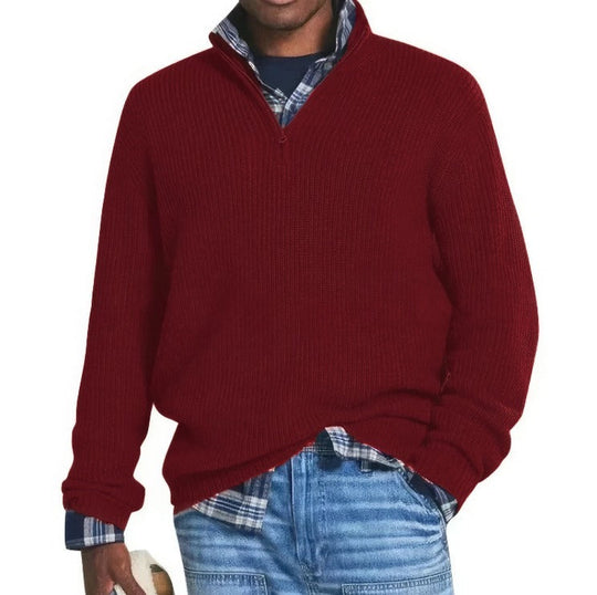 R&B | Stilvoll Gestrickter Pullover für Männer