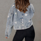 R&B | Moderne Jeansjacke für Damen für den Herbst