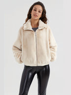 R&B | Winterjacke Damen mit Hohem Kragen