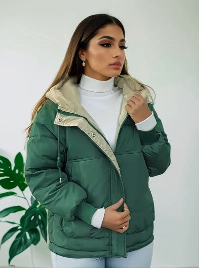 R&B | Gefütterte Kapuzenjacke - Gemütlich Und Stilvoll für Kühles Wetter