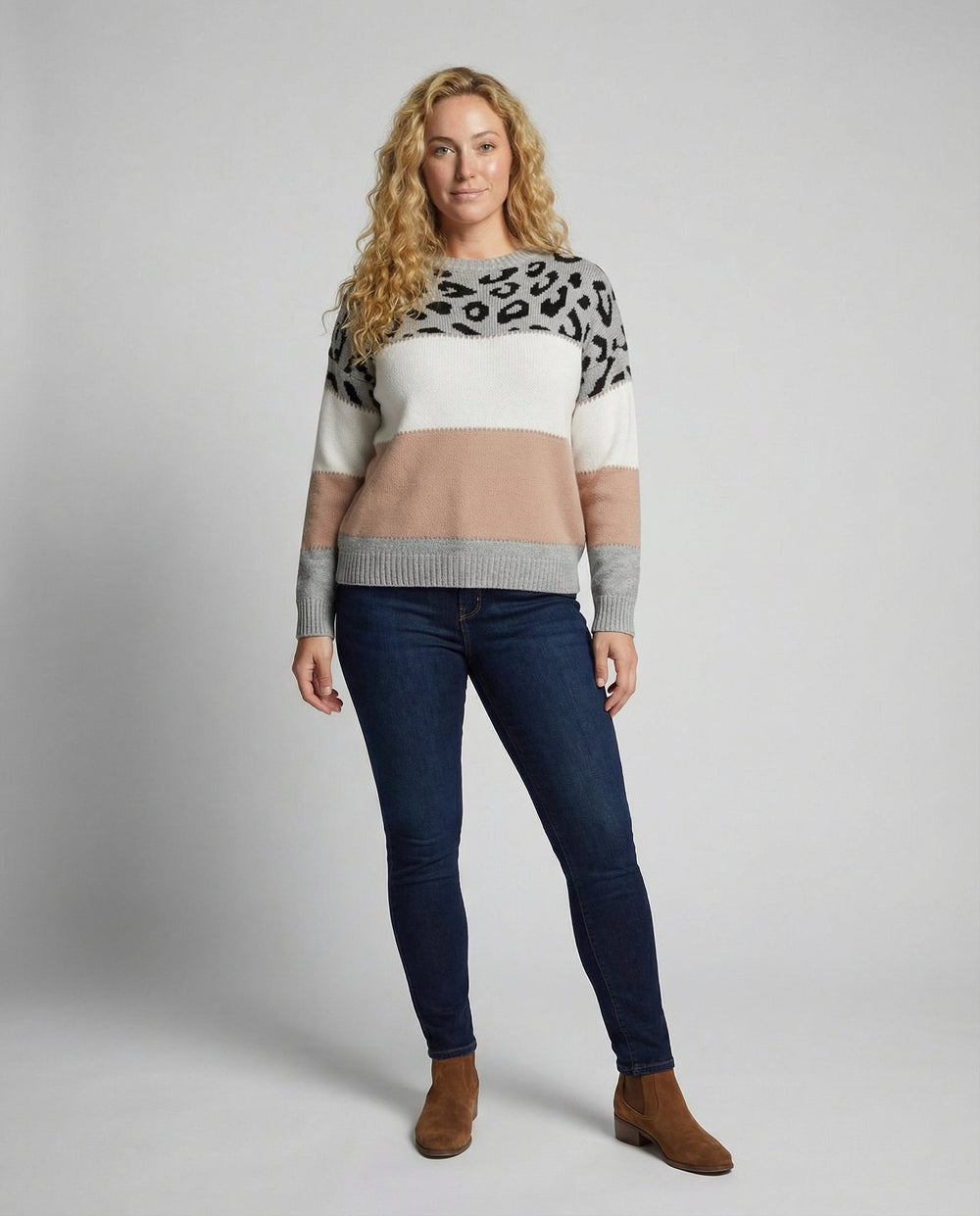 Trendiger Damen Pullover Druck | R&B