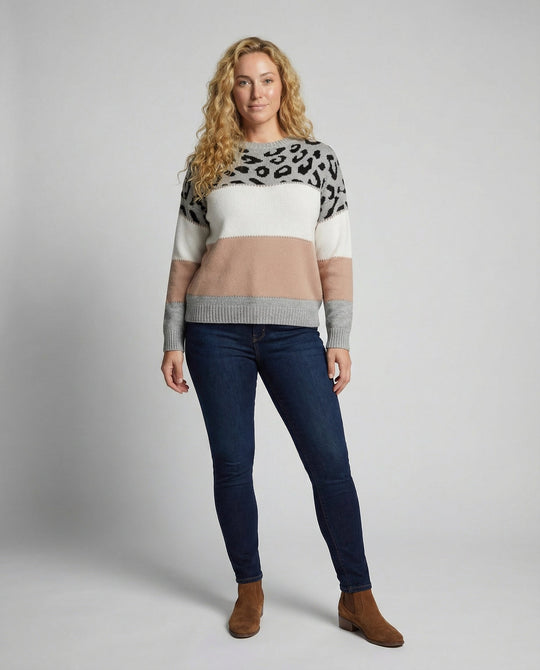 Trendiger Damen Pullover Druck | R&B