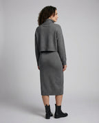 Elegantes Jersey Midikleid Damen | R&B